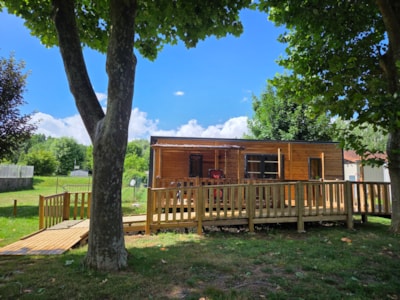 Mobile home 2bed PMR 35m² - covered terrace - optional air conditioning