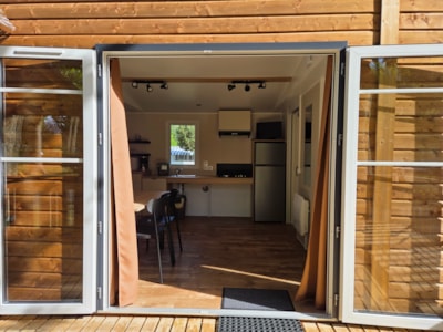 Mobile home 2bed PMR 35m² - covered terrace - optional air conditioning