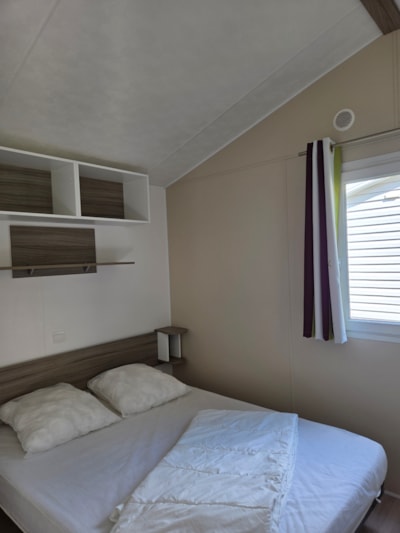 Bermuda mobile home 31m² + semi-covered terrace - air conditioning optional