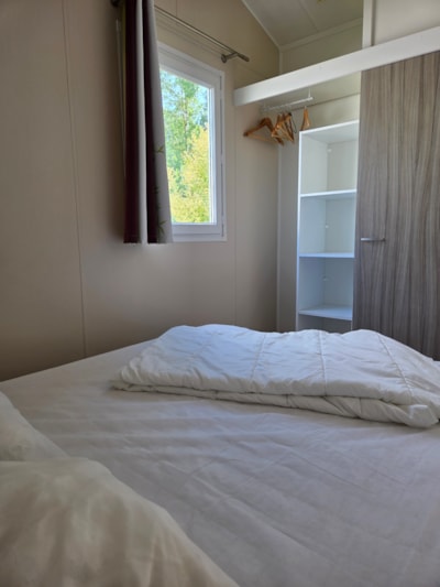 Bermuda mobile home 31m² + semi-covered terrace - air conditioning optional