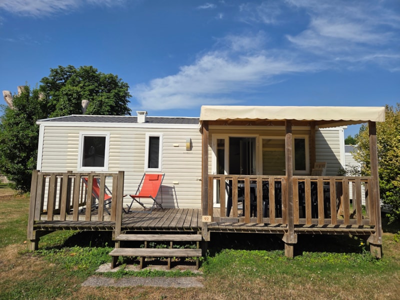 Casa mobile Bermuda 31m² + terrazza semicoperta - aria condizionata opzionale