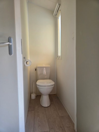 Mobile home Ibiza 27,5m² + semi-covered terrace - air conditioning optional