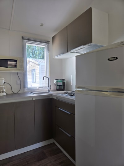 Mobile home Ibiza Solo 20m² + covered terrace - optional air conditioning