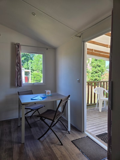 Mobile home Ibiza Solo 20m² + covered terrace - optional air conditioning