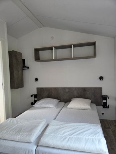 Mobile home Nirvana Duo, 33m². 2 shower rooms/semi-covered terrace - air conditioning optional