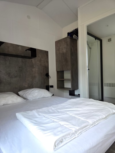 Mobile home Nirvana Duo, 33m². 2 shower rooms/semi-covered terrace - air conditioning optional