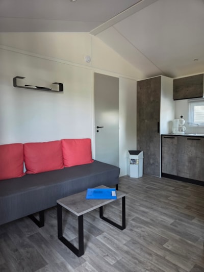 Mobile home Nirvana Duo, 33m². 2 shower rooms/semi-covered terrace - air conditioning optional