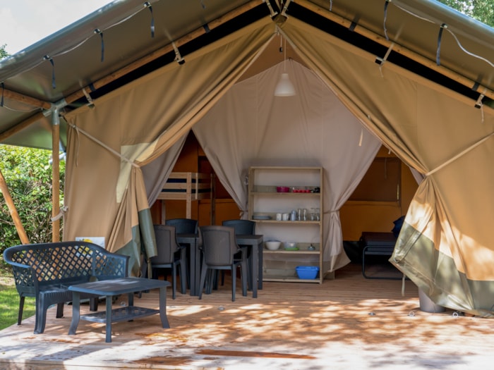 Safari Lodge - 2 Chambres + Frigidaire + Terrasse