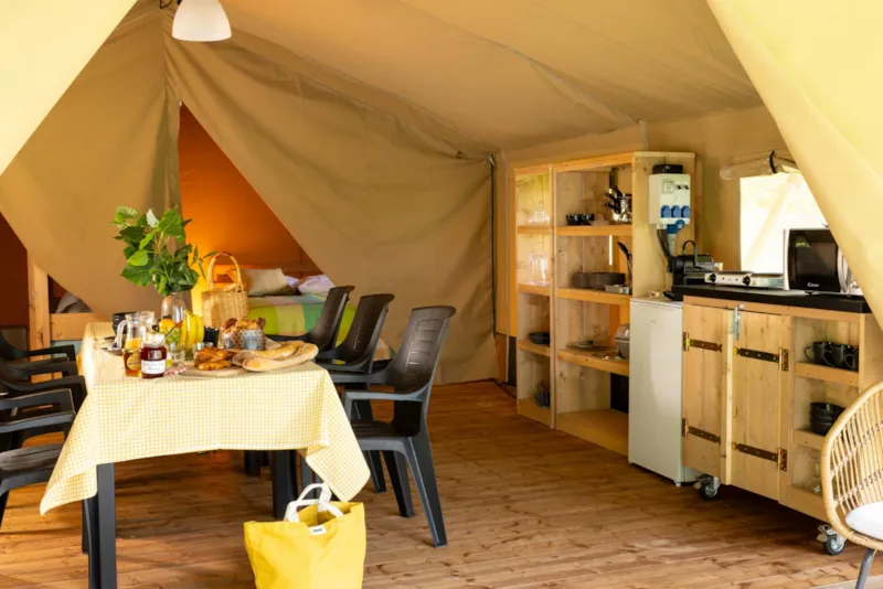 Safari Lodge - 2 Chambres + Frigidaire + Terrasse