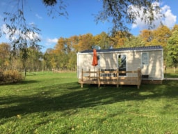 Huuraccommodatie(s) - Lodge Cornouiller - Camping Vert Auxois