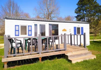 Mietunterkunft - Mobilheim Prunellier - Camping Vert Auxois