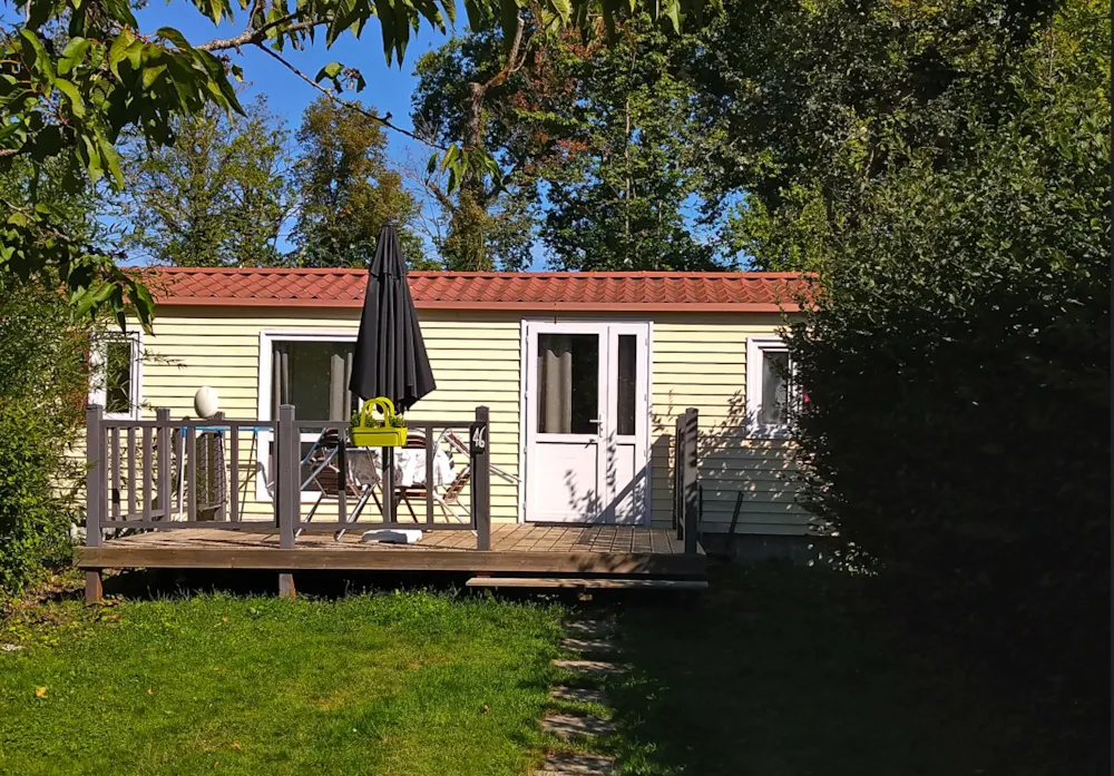 Accommodation - Mobile Home Peuplier - Camping Vert Auxois