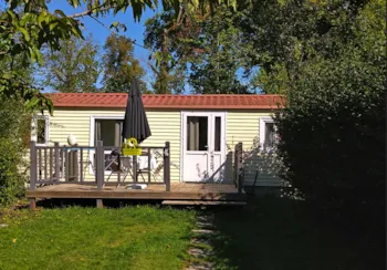 Mietunterkunft - Mobilheim Peuplier - Camping Vert Auxois
