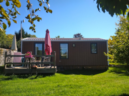 Huuraccommodatie(s) - Lodge Hibiscus 2 Kamers - Camping Vert Auxois