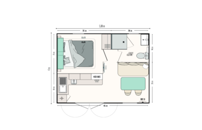 Lodge Charme - 1 bedroom - 2024