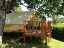 Huuraccommodatie(s) - Tent Canada Treck - Camping Vert Auxois