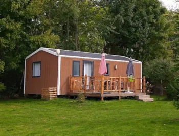 Mietunterkunft - Lodge Cèdre 3 Zimmer - Camping Vert Auxois