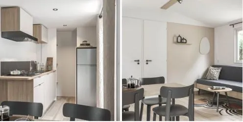 Location - Lodge Chataignier - Vue Sur La Campagne - Nouveauté 2026 - Camping Vert Auxois