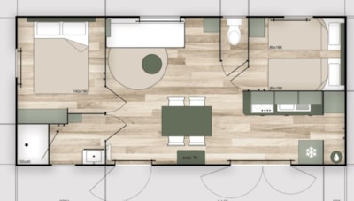 Lodge Chataignier - Countryside view - New for 2026
