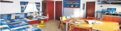 Location - Mobilhome  Loggia Bay - Camping BELLEVUE DES PALOMIERES