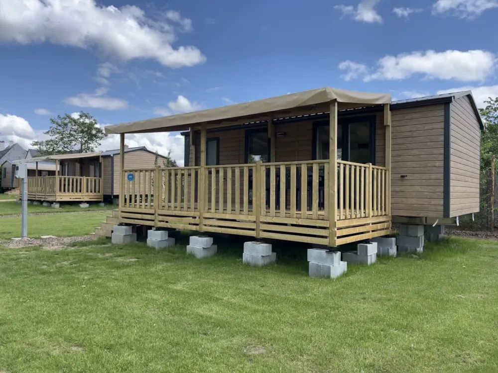 Mietunterkunft - Mobilheim Premium - Tv - Camping de Bourges