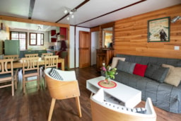 Accommodation - 85M² Wooden Apartment With A Garden, Suitable For 4 To 6 People. - Camping LA RIBERE