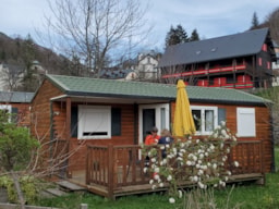 Mietunterkunft - Mobilheim Marmotte 2/4 Personen - 22M² - Camping LA RIBERE