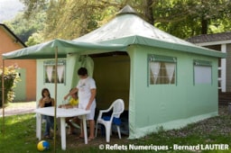 Huuraccommodatie(s) - Bungalowtent - Camping L'ARRIOU