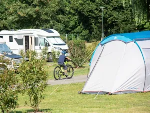 Emplacement - Tentplaats / optioneel voertuig - Camping La Trillonnière