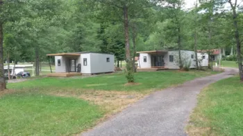 Mietunterkunft - Chalet Vanille Confort - Camping Le Schlossberg