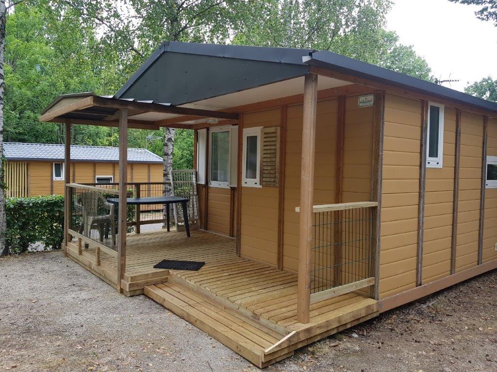 Accommodation - Chalet 5 People - 28 M² - Camping Le Lac Saint Clair