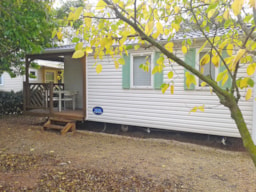 Alojamiento - Mobilhome Confort Plus - 26 M² - 2 Habitaciones - Aire Acondicionado + Tv - Camping Les Rivières