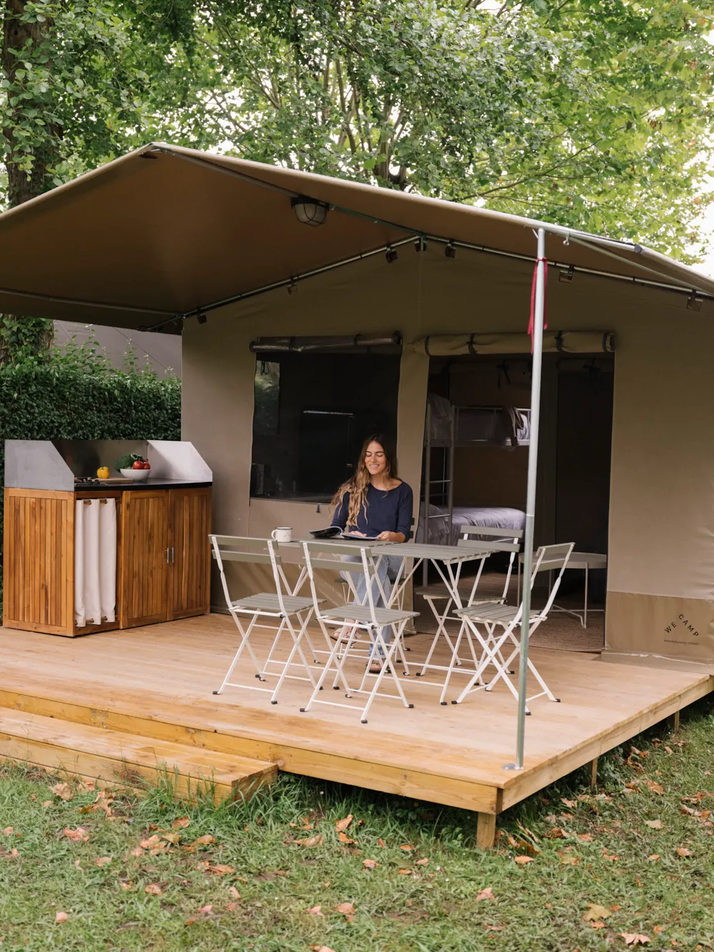 Accommodation - Cottage Family Tent - Wecamp Cudillero