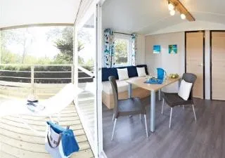 Mietunterkunft - Mobilheim Cocoon Mit Klimaanlage - Samstag - image n°4 - Camping Bel Air