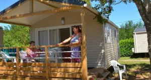 Locatif - Mobil home COCOON climatisé - DIMANCHE - Camping Bel Air