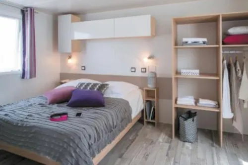 Accommodation - Mobil Home Pmr (Adapted For People With Reduced Mobility) -Samedi - image n°3 - Camping Bel Air