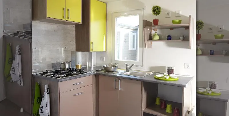 Mh 6Pers Confort+ 33M² 3 Chambres (Année 2015-2020) + Terrasse Couverte 11-15M² + Tv+Clim