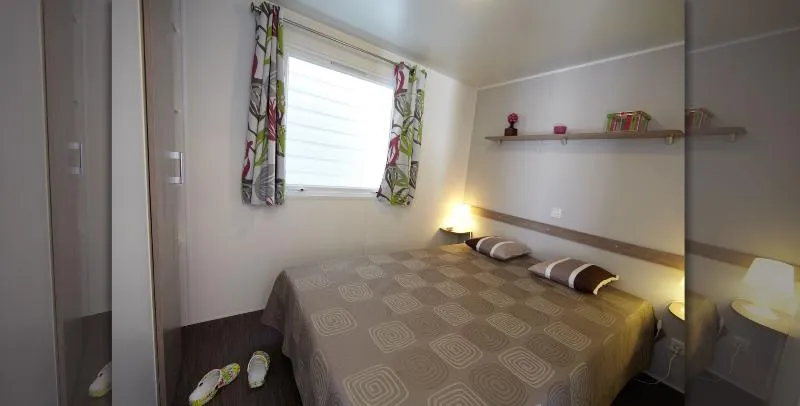 Mh 6Pers Confort+ 33M² 3 Chambres (Année 2015-2020) + Terrasse Couverte 11-15M² + Tv+Clim