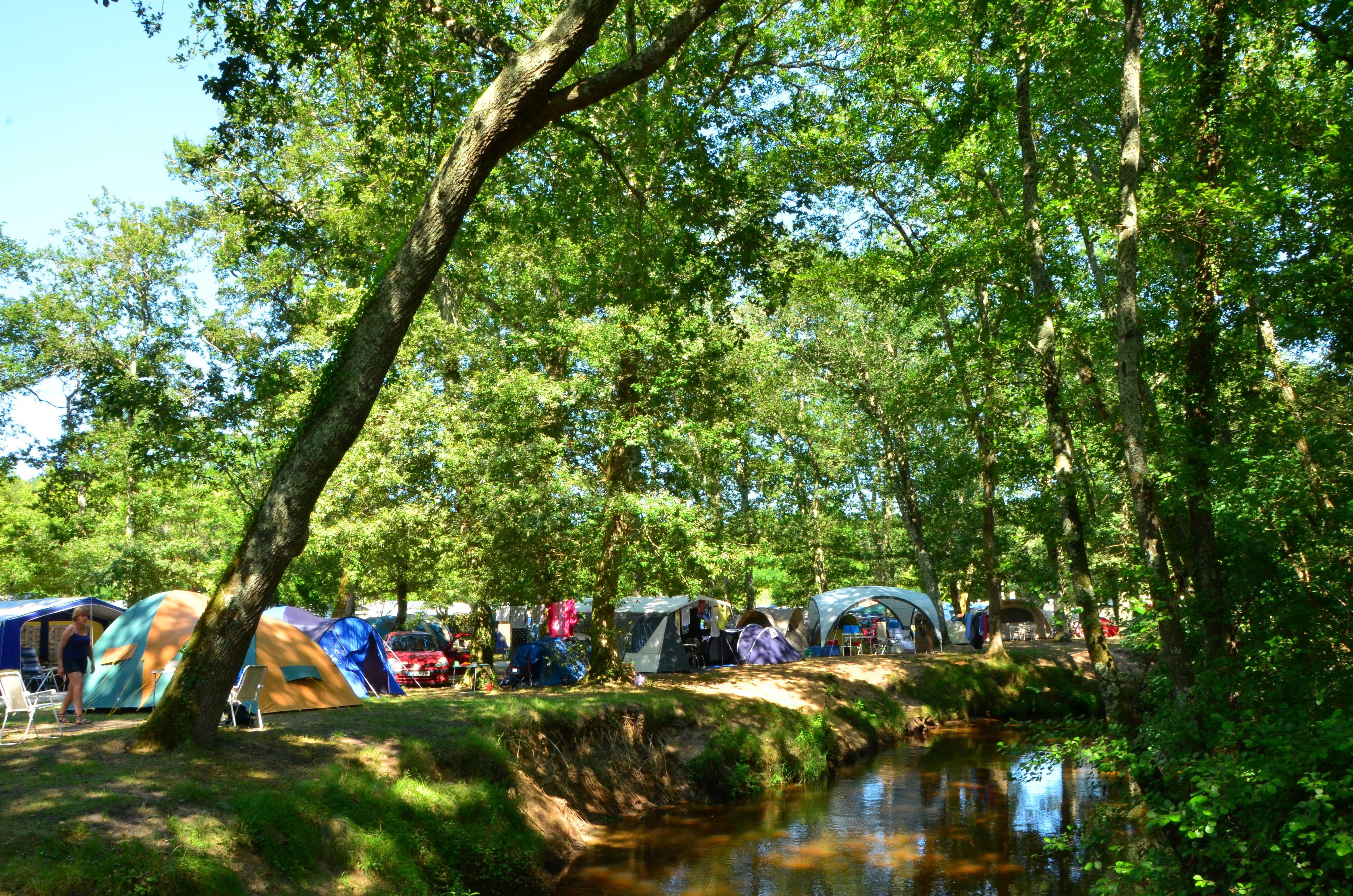Emplacement - Forfait Confort (1 Tente, Caravane Ou Camping-Car / 1 Voiture / Électricité 10A) - Camping La Clairière