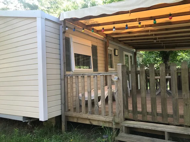 Mh 6Pers Confort+ 33M² 3 Chambres (Année 2015-2020) + Terrasse Couverte 11-15M² + Tv+Clim