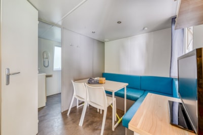 Mobil-home Confort20m² 1 bedroom + covered terrace 10m² + TV — 6