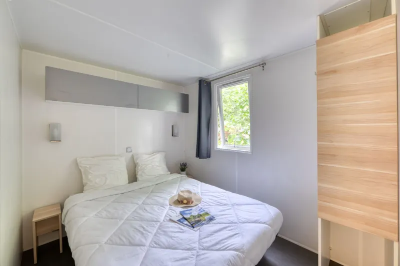 Mobil-Home Confort 20M² 1 Chambre + Terrasse Couverte 10M² + Tv