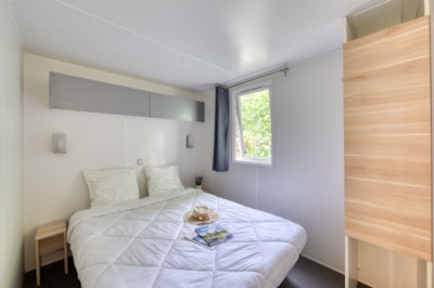 Mobil-home Confort20m² 1 bedroom + covered terrace 10m² + TV — 8