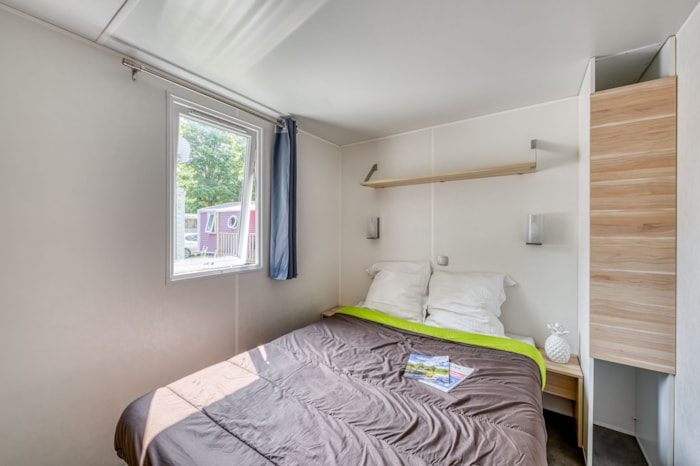 Mobil-Home Confort 27M² 2 Chambres + Terrasse Couverte 12M² + Tv