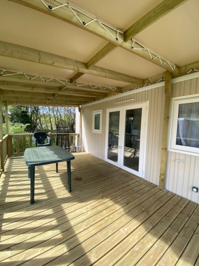 Mobil-home Premium+ - 36m²- 2 bedrooms + covered terrace 18m² + TV+air conditioning+dishwasher — 10