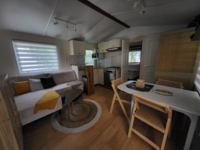 MH 4pers Confort+ - 32m² - 2 bedrooms + covered terrace 15m² + TV+air conditioning — 3