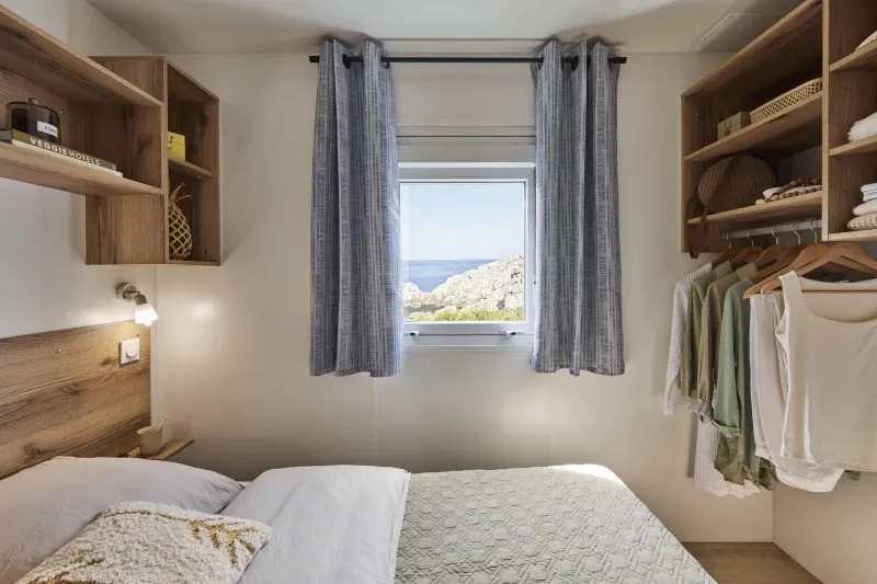 Mobil-Home Confort 32M² 2 Chambres + Terrasse Couverte 12M² + Tv