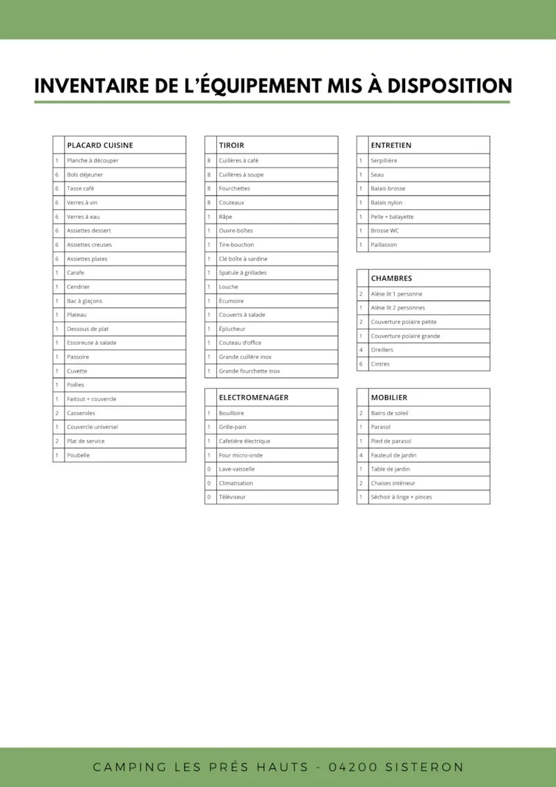 Mobil Home Classique Durance