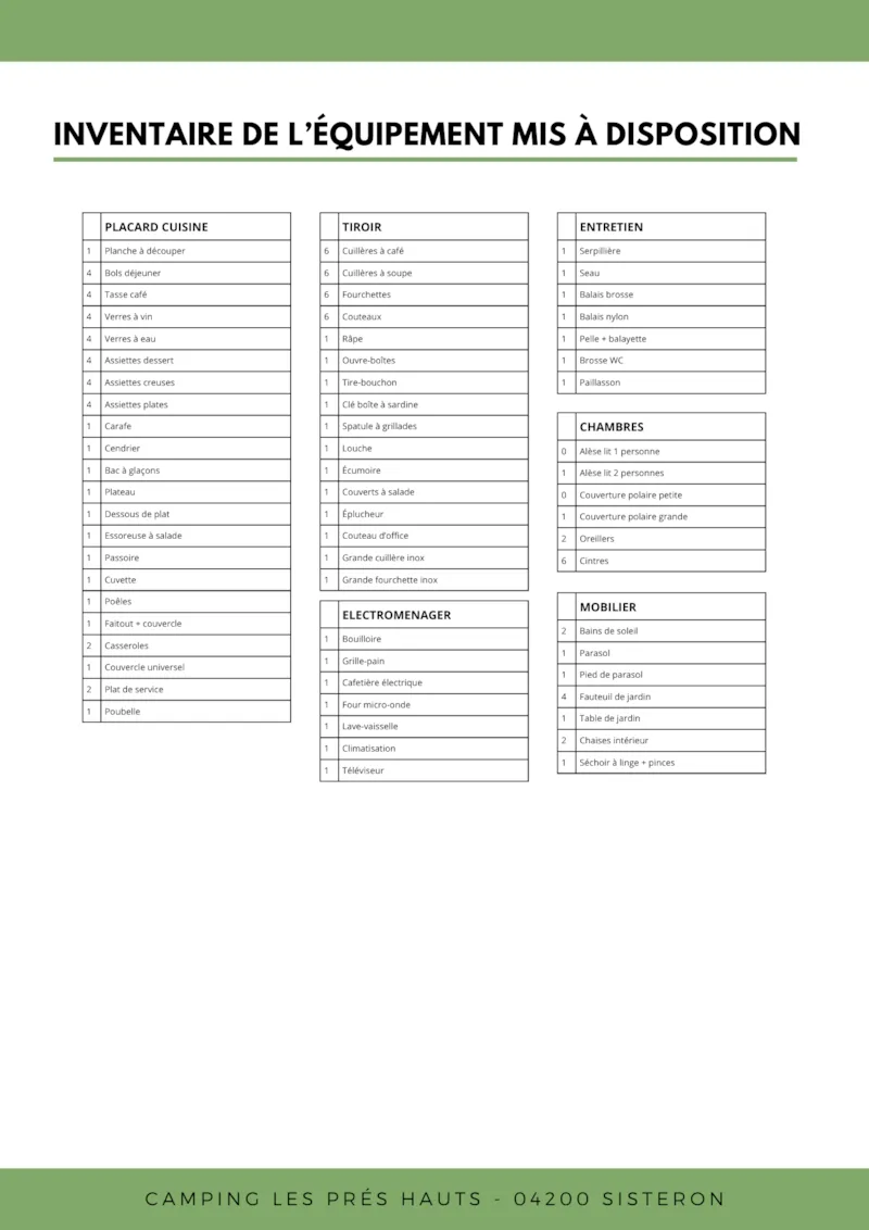 Mobil Home Privilège Baronnies 1 Chambre