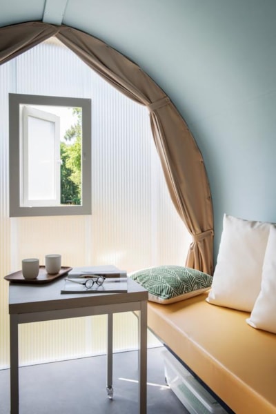 Cocosweet canvas bungalow with unenclosed awning on terrace — 2